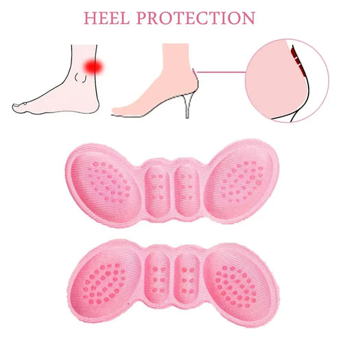 Silicone Insole Heel Pads Pair